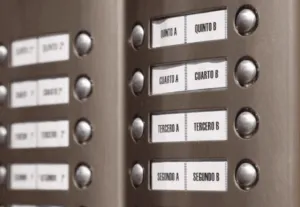 Citofono di un condominio